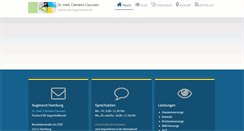 Desktop Screenshot of dr-claussen.com